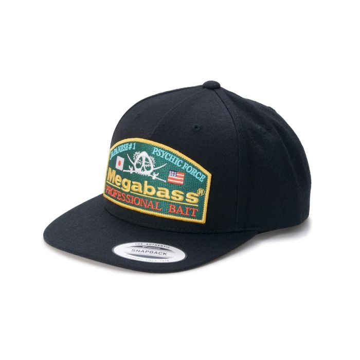 Megabass Psychic Snapback Black/Green