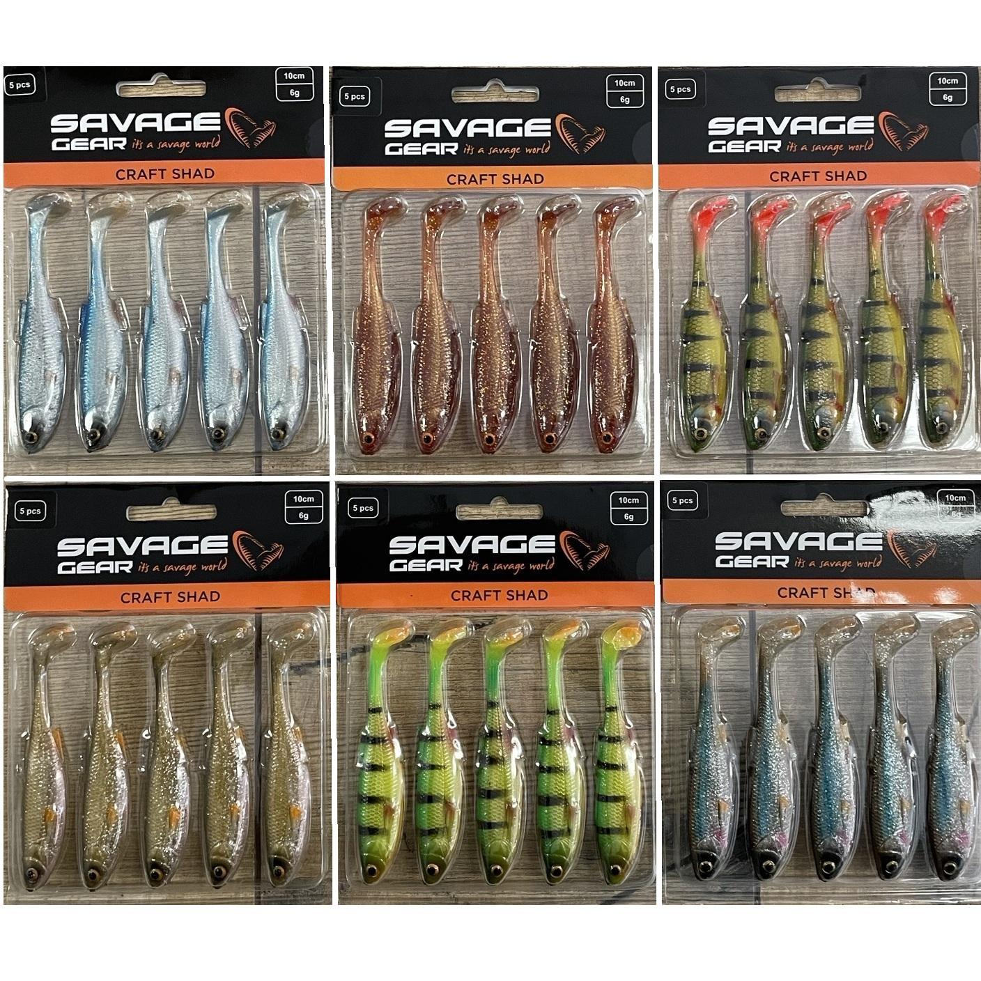Savage Gear Craft Shad 10cm (Mix 6 verpakkingen)