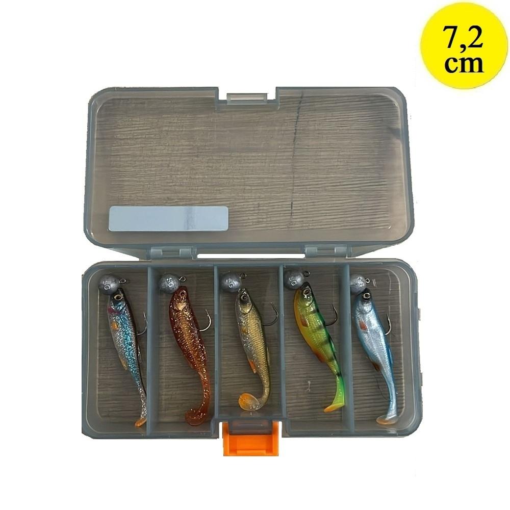 Savage Gear Craft Shad Mix Ready To Fish 6 PCS 7.2cm inclusief Box