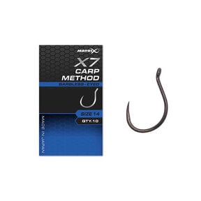 X7 Carp Method Barbless - Eyed