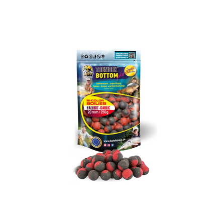 Behr Trendex Bi-Color Boilies Halibut-Garlic (250g)