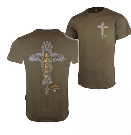 Vass 'Carp Rising' T-Shirt Khaki Edition