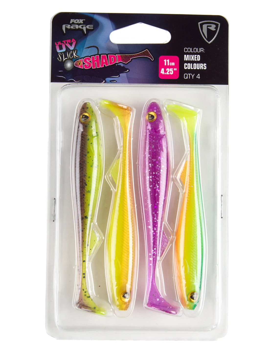 Fox Rage Slick Shad Mix UV CP LD