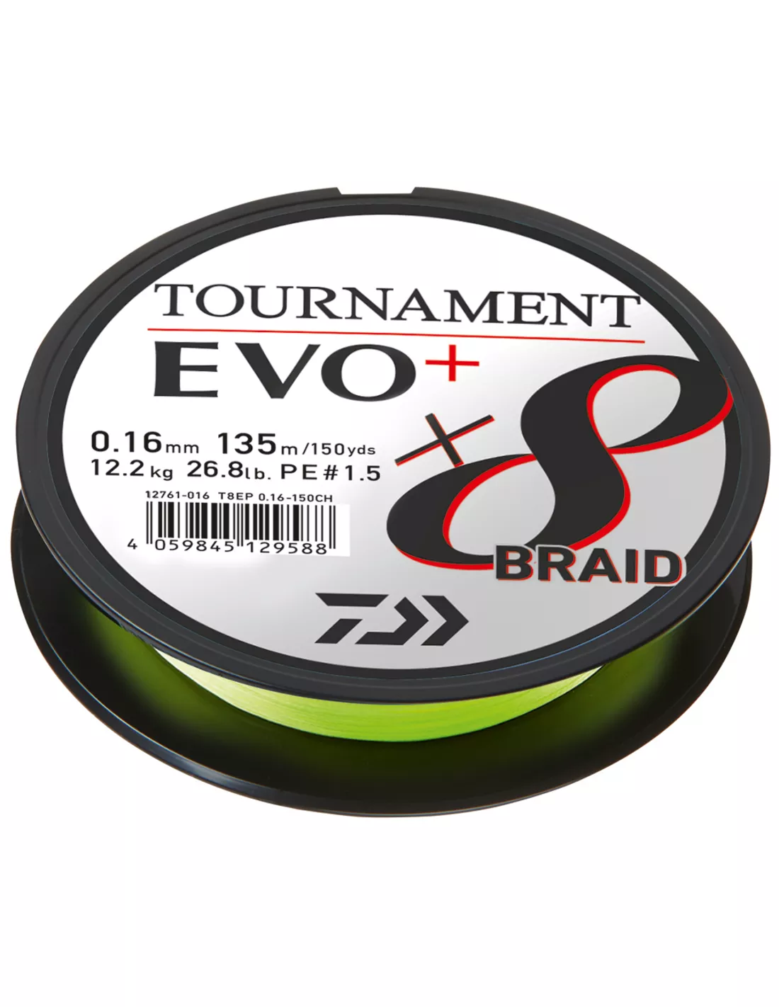 Daiwa Tournament+ 8 Braid Evo - 135 M