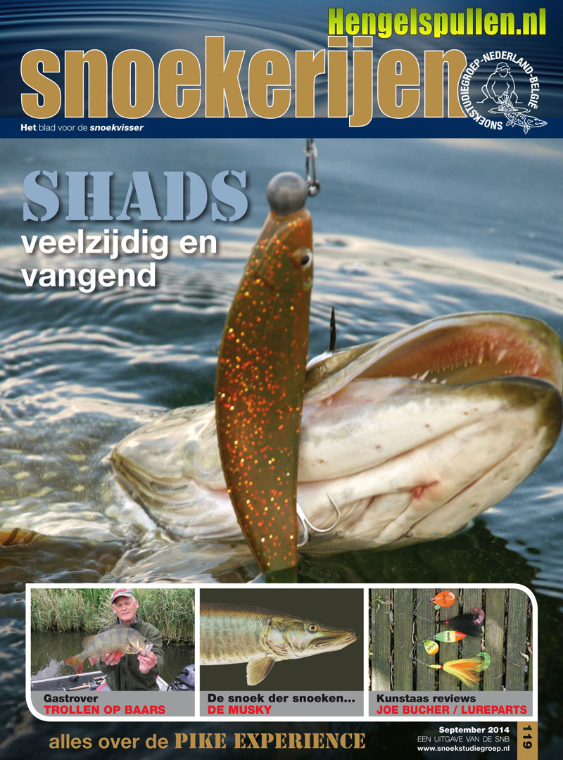 Snoekerijen nummer 119, veel SNB nieuws en mooie artikelen