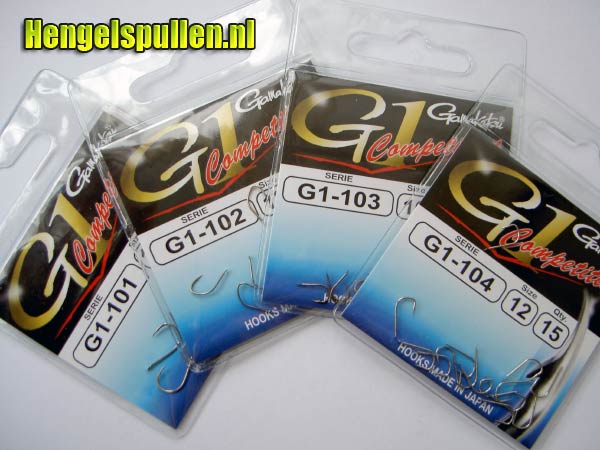 Review serie G1 Competition haken van Gamakatsu
