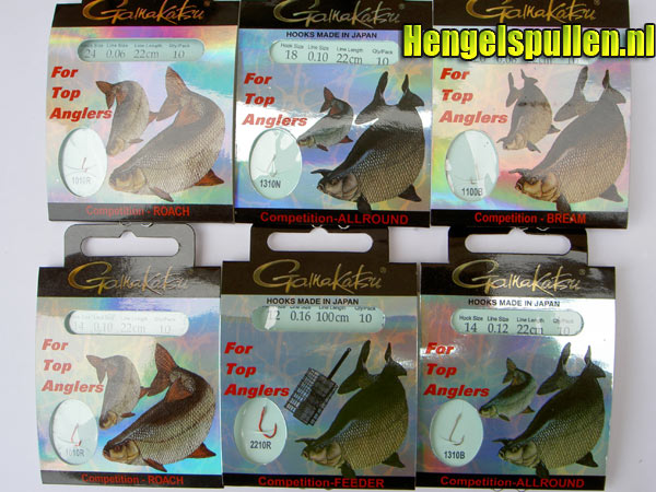 Gamakatsu Competition hakenboekjes door Bouke Sinnige