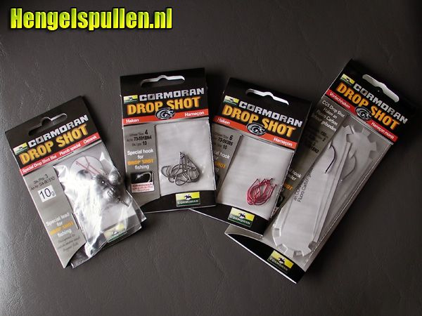 Nieuw dropshotmateriaal van Cormoran door Ron