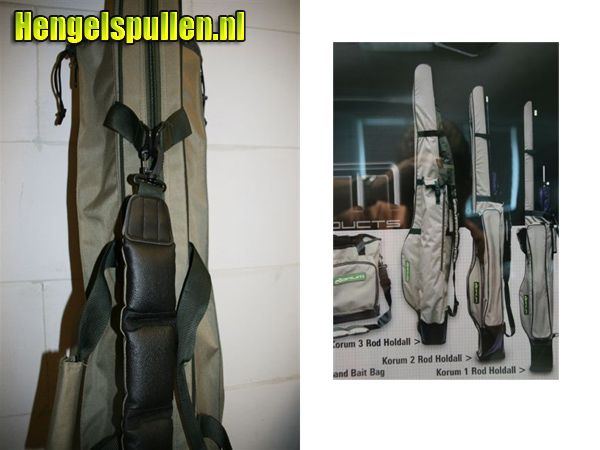 Korum draagtas en foedraal door Frans