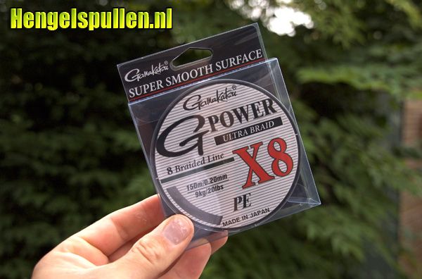 Gamakasu G Power Ultra Braid X8 0.20 door Ron