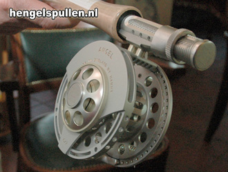 De Hardy Angel reel en Hardy Angel hengel 