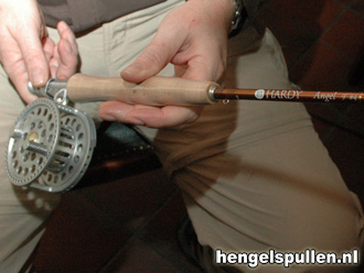 De Hardy Angel reel en Hardy Angel hengel