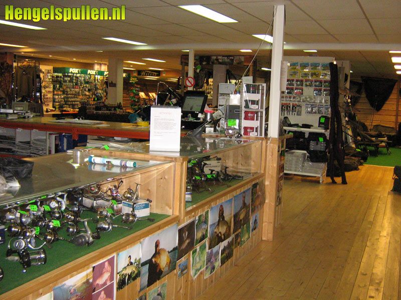 TIP van Hengelspullen: Hengelsportmekka, 500m2 hengelsportplezier