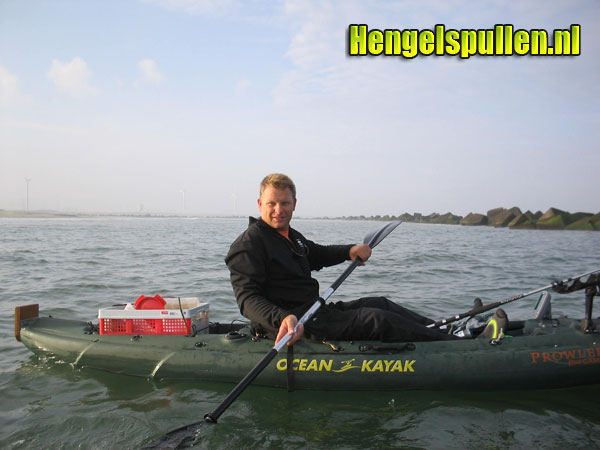 Ik in mijn Ocean Kajak Prowler Big Game