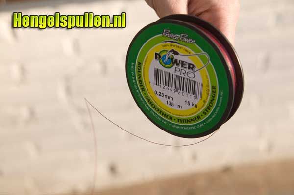 Lijn opspoelen op je molen - te simpel?